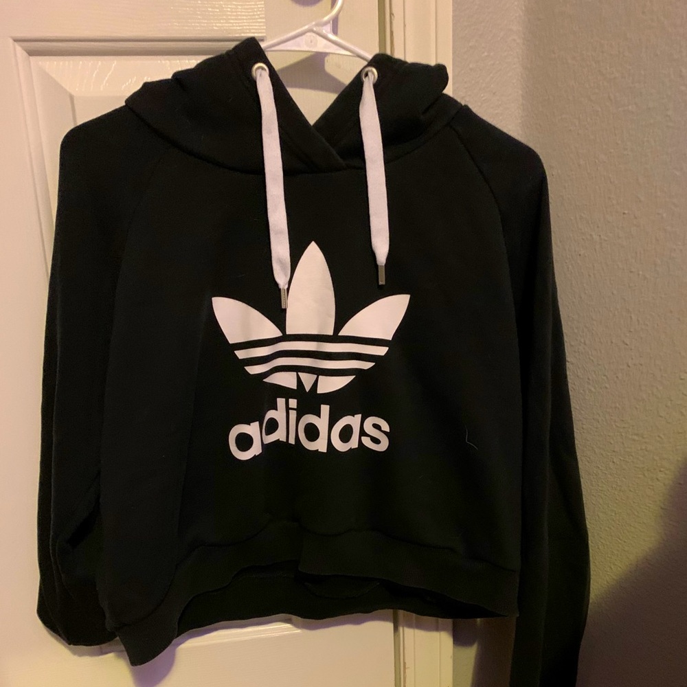 Adidas cropped hoodie